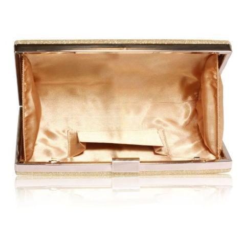 Glittering Gold Clutch Bag